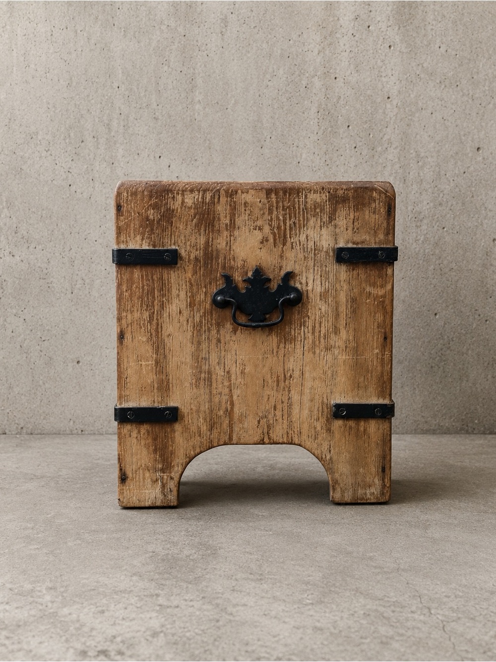 Rustic Wood Storage Box - Picture 1 of 5